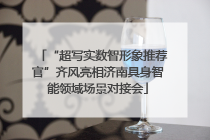 “超写实数智形象推荐官”齐风亮相济南具身智能领域场景对接会
