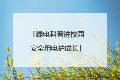 绿电科普进校园 安全用电护成长