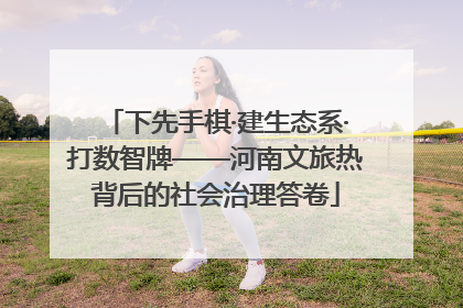 下先手棋·建生态系·打数智牌——河南文旅热背后的社会治理答卷
