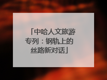 中哈人文旅游专列：钢轨上的丝路新对话