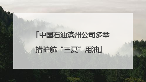 中国石油滨州公司多举措护航“三夏”用油
