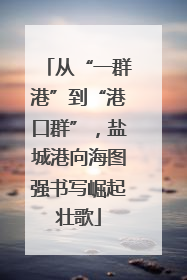 从“一群港”到“港口群”，盐城港向海图强书写崛起壮歌