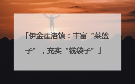 伊金霍洛镇：丰富“菜篮子”，充实“钱袋子”