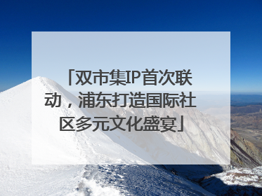 双市集IP首次联动，浦东打造国际社区多元文化盛宴