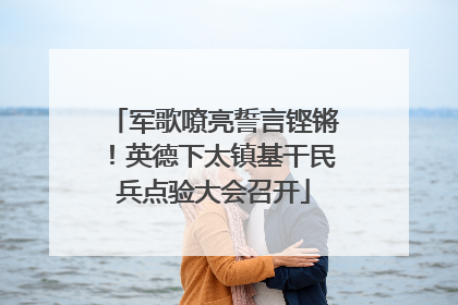 军歌嘹亮誓言铿锵！英德下太镇基干民兵点验大会召开