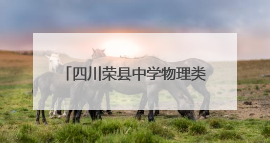 四川荣县中学物理类考生刘昊轩：专注是取得好成绩的前提