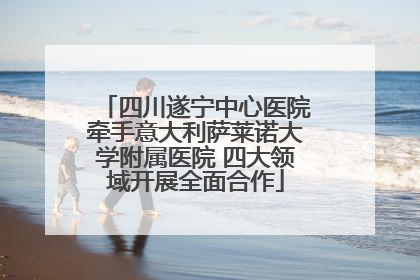 四川遂宁中心医院牵手意大利萨莱诺大学附属医院 四大领域开展全面合作