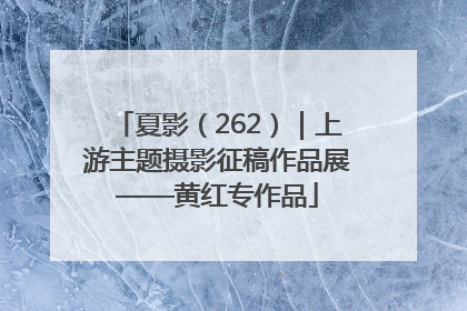 夏影（262）｜上游主题摄影征稿作品展——黄红专作品