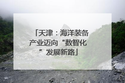 天津：海洋装备产业迈向“数智化”发展新路