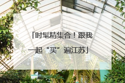 时髦精集合！跟我一起“买”遍江苏