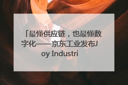 最懂供应链，也最懂数字化——京东工业发布Joy Industrial 重塑工业未来