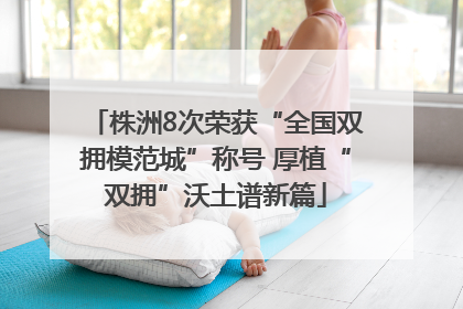 株洲8次荣获“全国双拥模范城”称号 厚植“双拥”沃土谱新篇