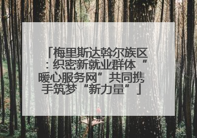 梅里斯达斡尔族区：织密新就业群体“暖心服务网”共同携手筑梦“新力量”