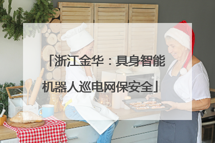 浙江金华：具身智能机器人巡电网保安全
