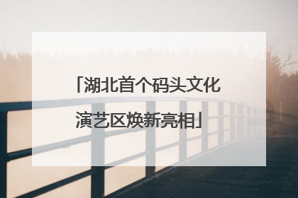 湖北首个码头文化演艺区焕新亮相