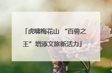 虎啸梅花山 “百兽之王”增添文旅新活力