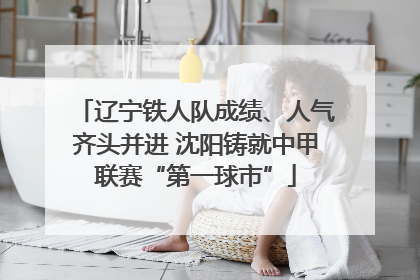 辽宁铁人队成绩、人气齐头并进 沈阳铸就中甲联赛“第一球市”