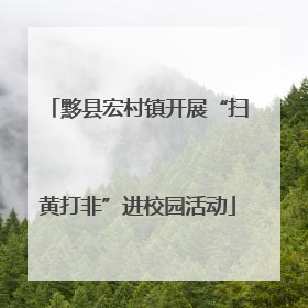 黟县宏村镇开展“扫黄打非”进校园活动