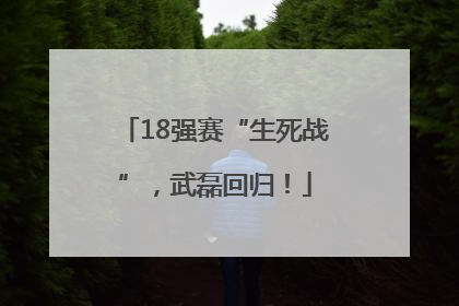 18强赛“生死战”，武磊回归！