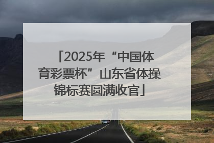 2025年“中国体育彩票杯”山东省体操锦标赛圆满收官