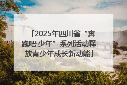 2025年四川省“奔跑吧·少年”系列活动释放青少年成长新动能