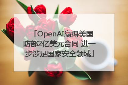 OpenAI赢得美国防部2亿美元合同 进一步涉足国家安全领域